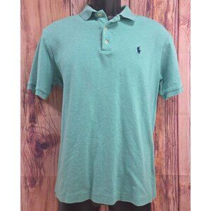 Polo Ralph Lauren Mens Green Classic Fit Polo Medium